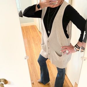 7 for All Man Kind Cashmere Vest